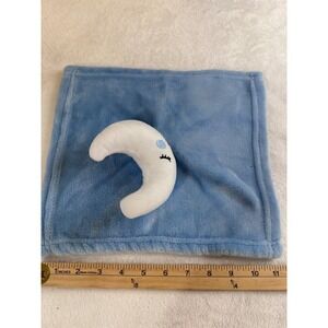Le Bebe Favorite Blue Moon Security Blanket Plush Lovey CM41292DG Celestial 11"
